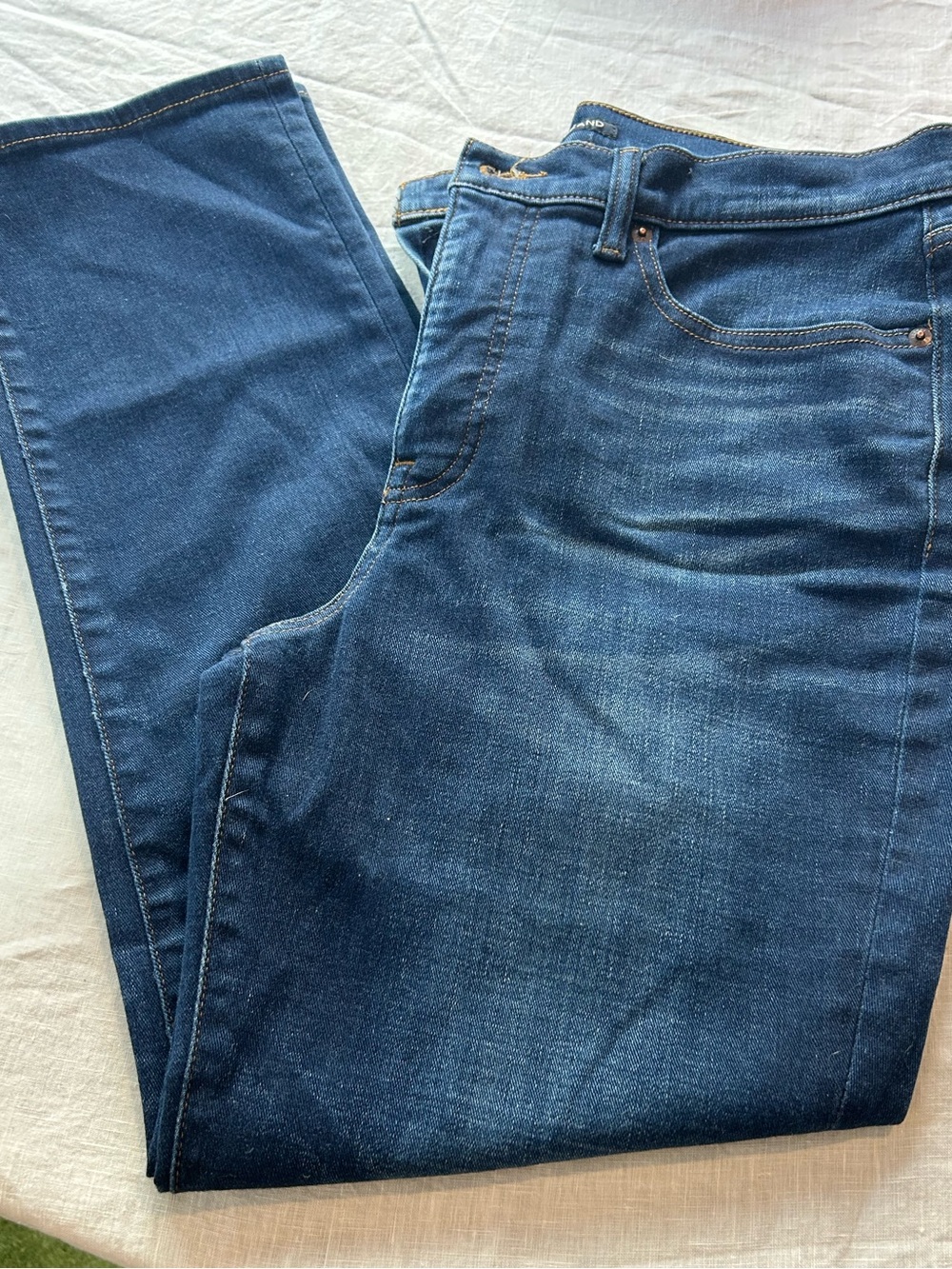 Lucky Brand Los Angeles Jeans Women’s Size 14/32 high rise straight Zoe